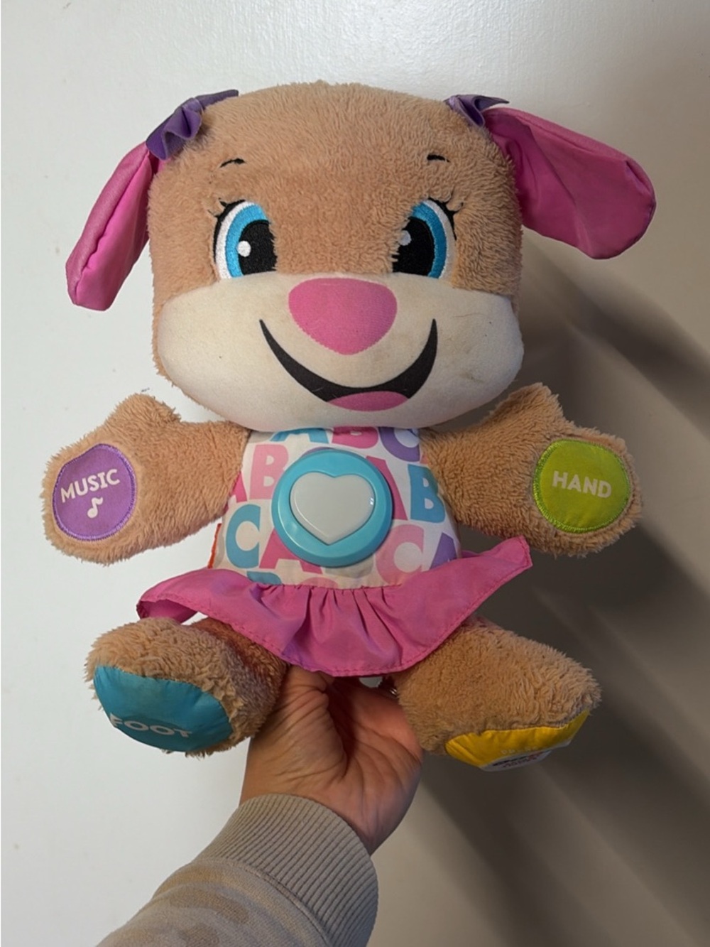 Fisher price laugh & learn smart stages Interactive Plush Puppy Learning Toy